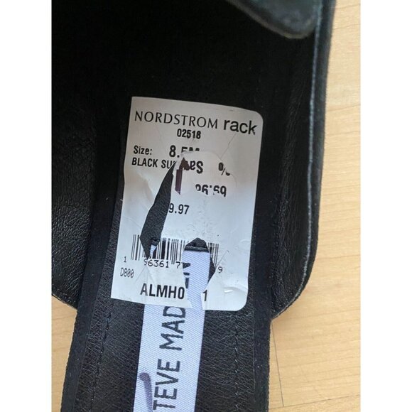 STEVE madden BNWT pointy toe chain slip on mule women NEW - Picture 5 of 6